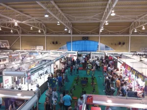 foto desde arriba del pabellon